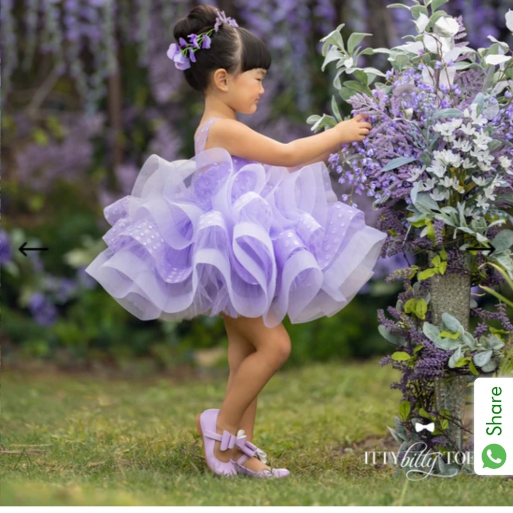 Girls dress and shoes